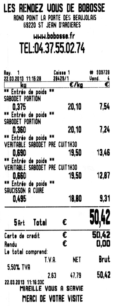 La note