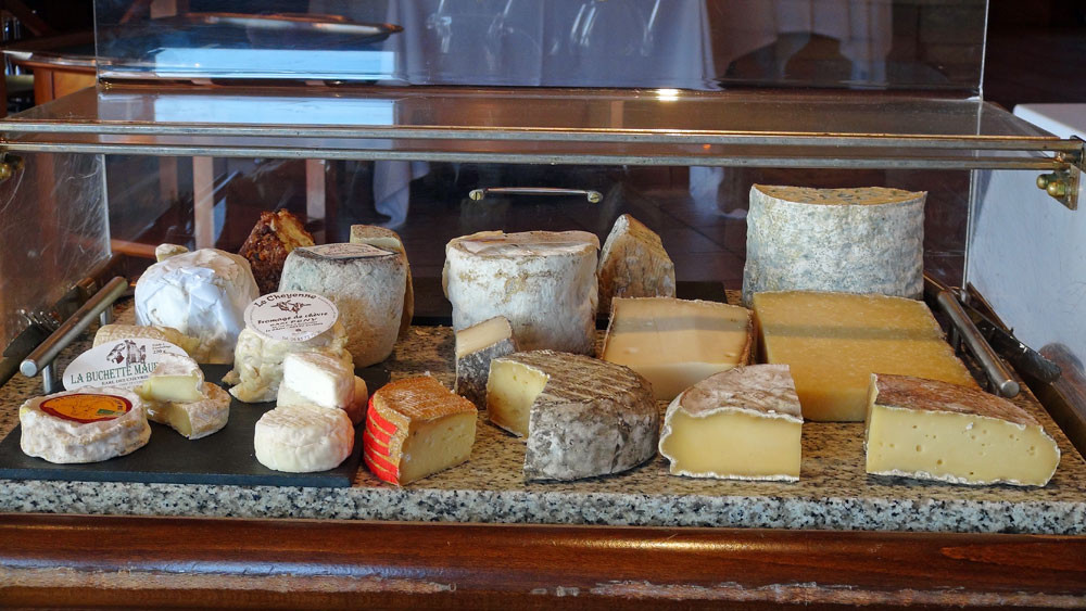 Le chariot de fromages