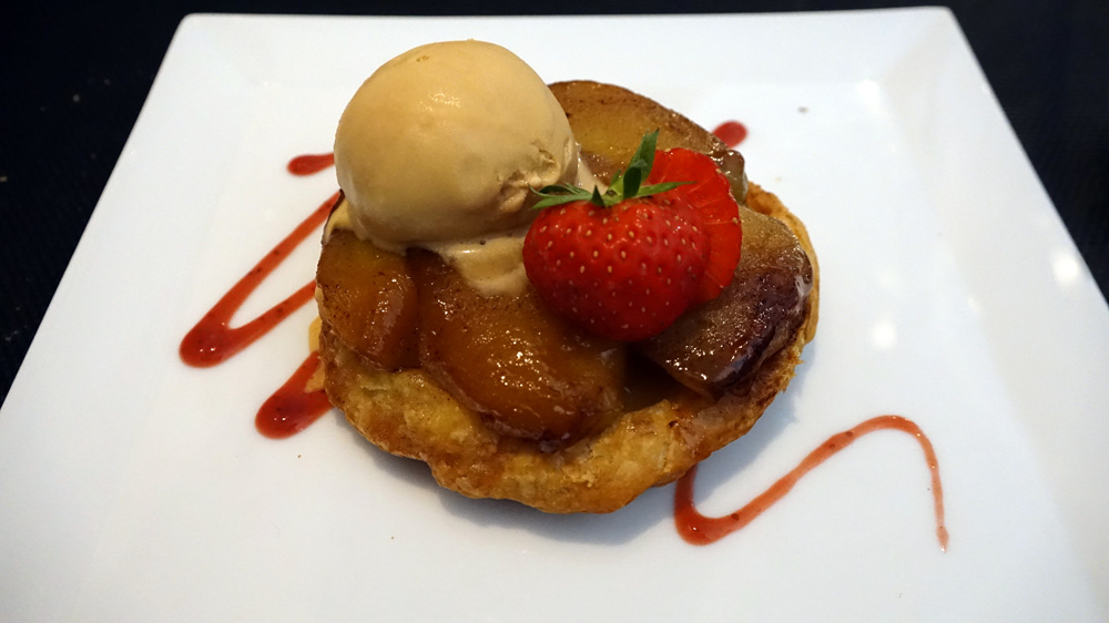 Tarte Tatin, glace caramel beurre salé
