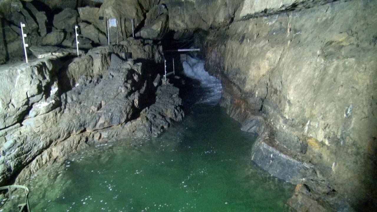 L'arrivée du torrent