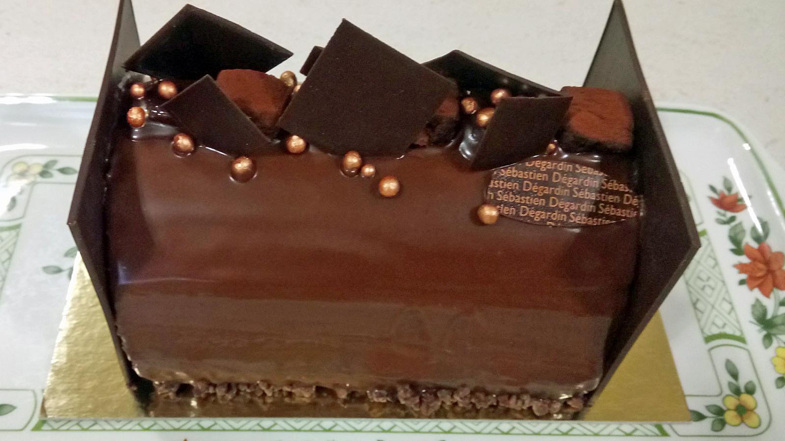 Notre bûche "Sur Del Lago"