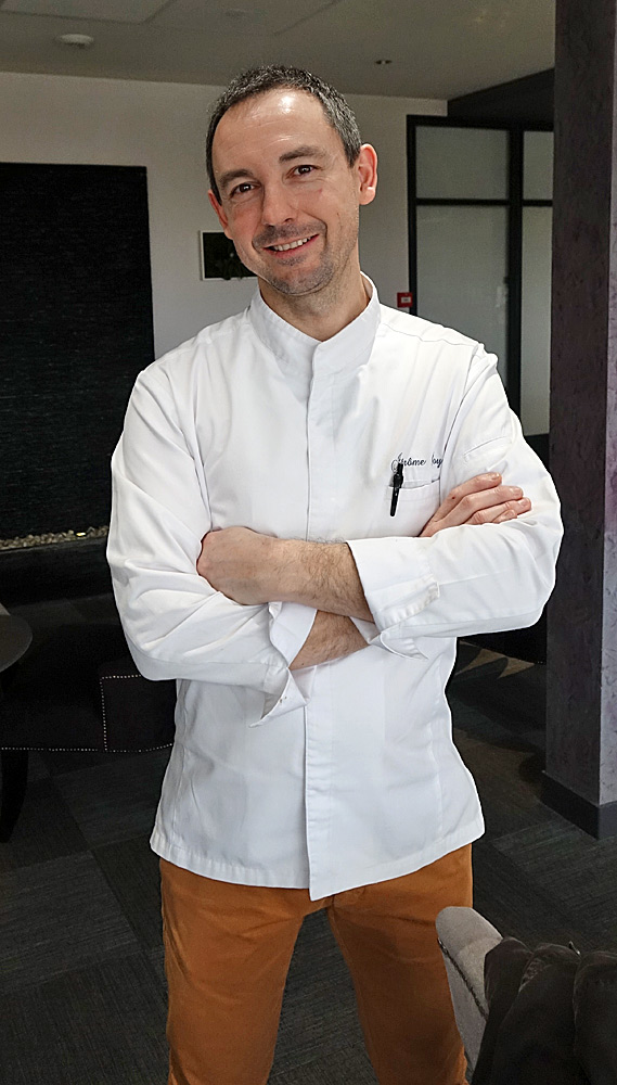 Le chef et propriétaire : Jérôme Roy