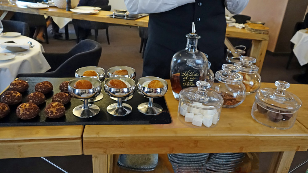 Le chariot de 7 mignardises