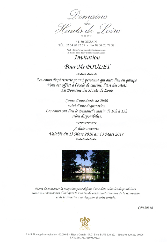 Mon cadeau