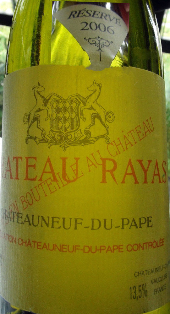 Châteauneuf du Pape 2010 Château Rayas