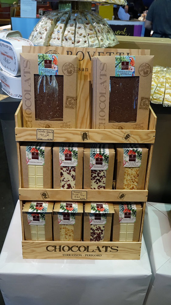 Chocolats Bovetti fabriqués à Champagnac