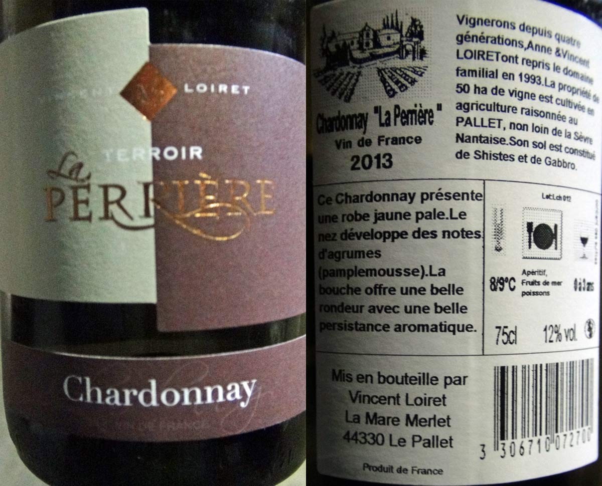 Vin dégusté