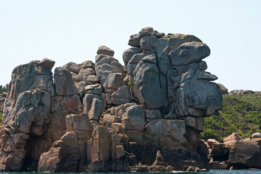 La côte de granit rose du côté de Ploumanach