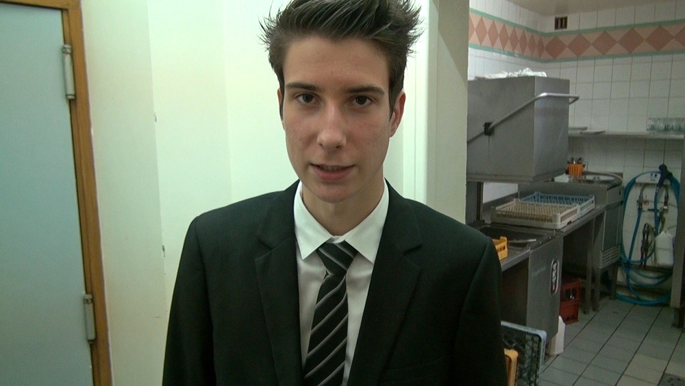 Thomas, serveur stagiaire