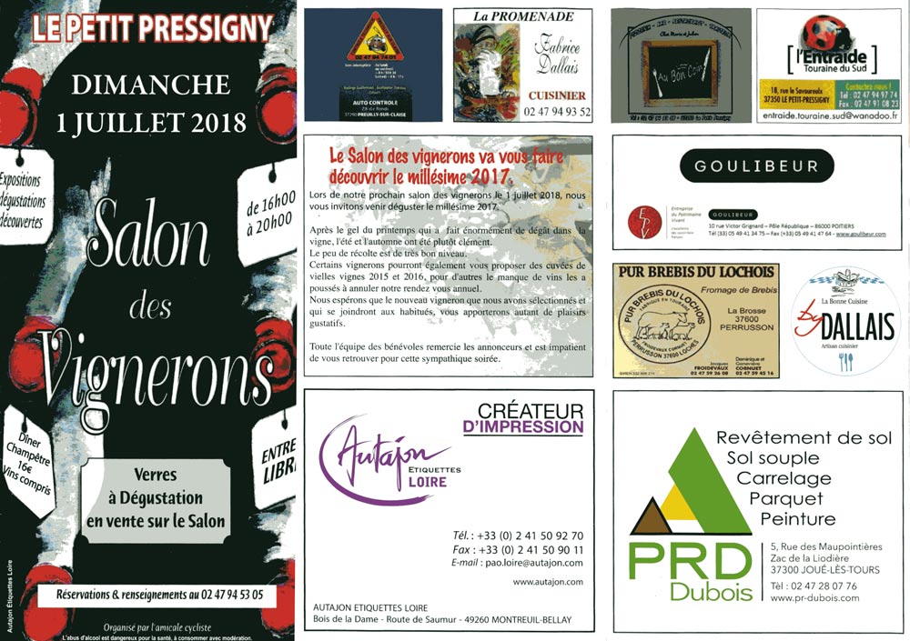 Plaquette verso
