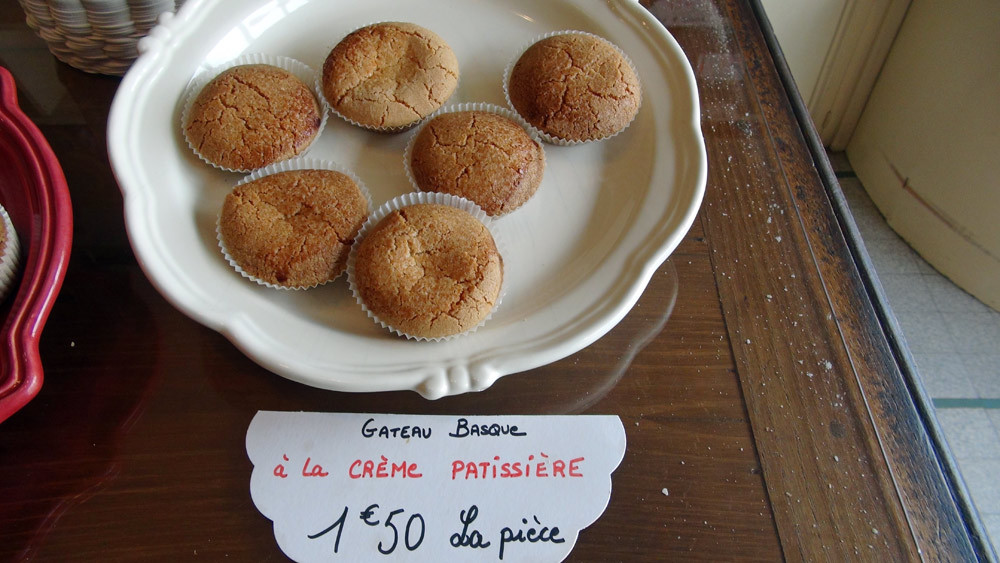 Gâteaux basques individuels de la maison Pereuil