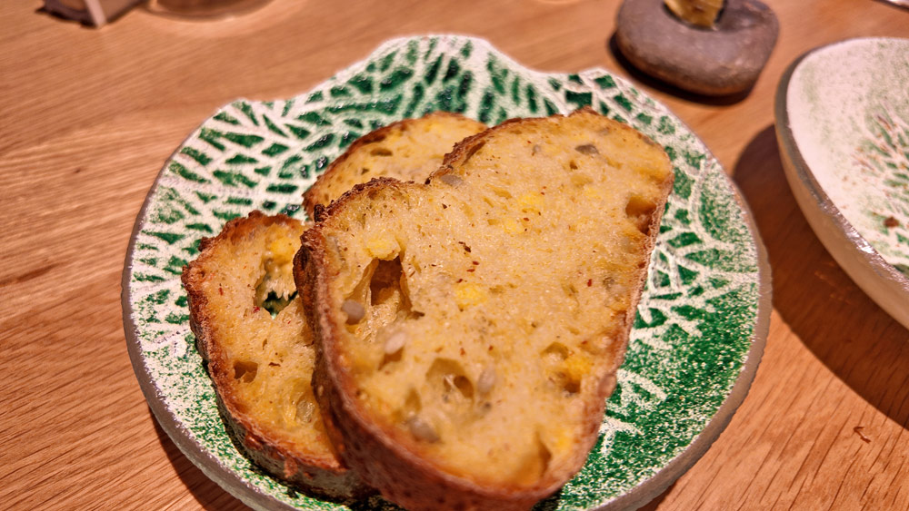 Tranche de pain au maïs et sarrazin ... supplémentaire !