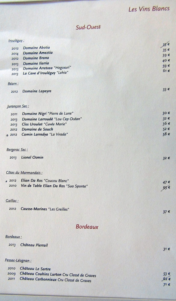 Vins blancs du Sud-Ouest