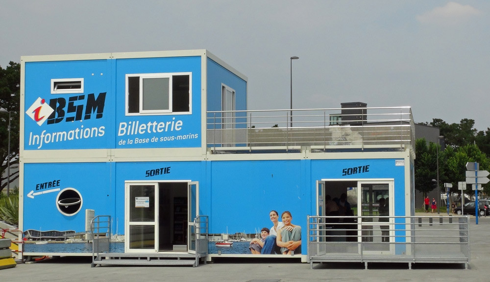 La billeterie ... pas facileà trouver