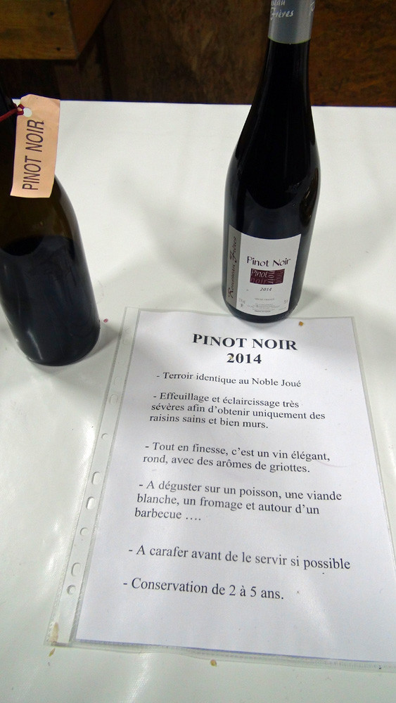 Pinot noir 2014