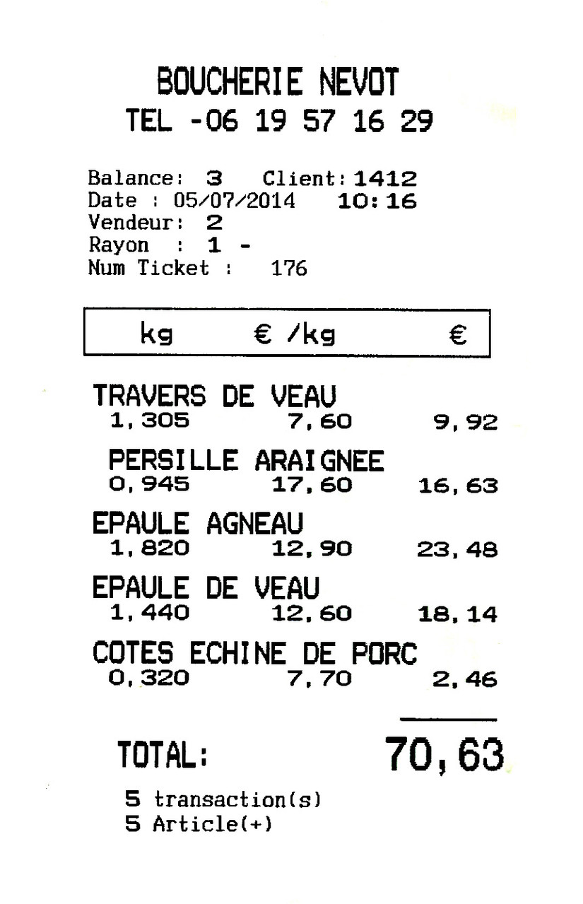 La note