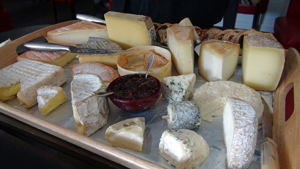 Le plateau de fromages