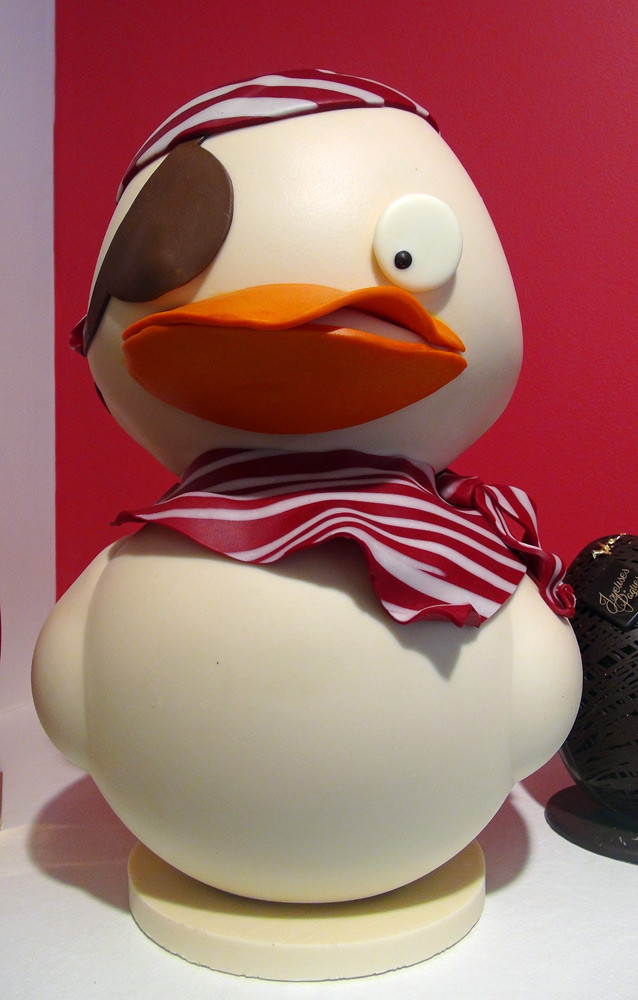 Petit canard en chocolat