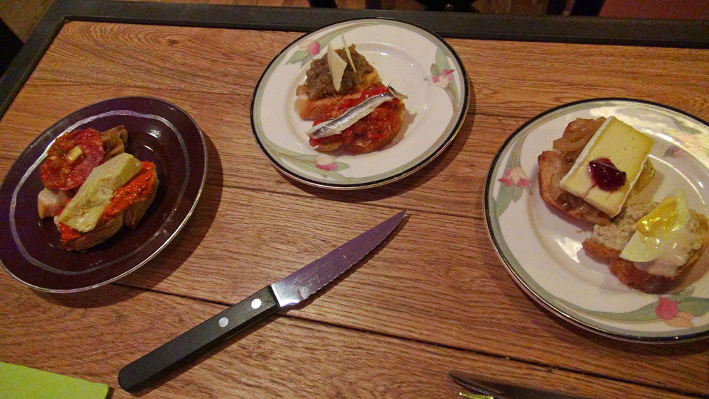 Assiette de tapas