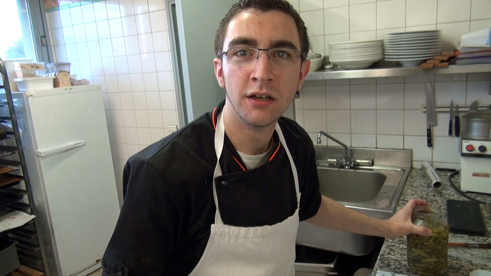 Sébastien, second de cuisine