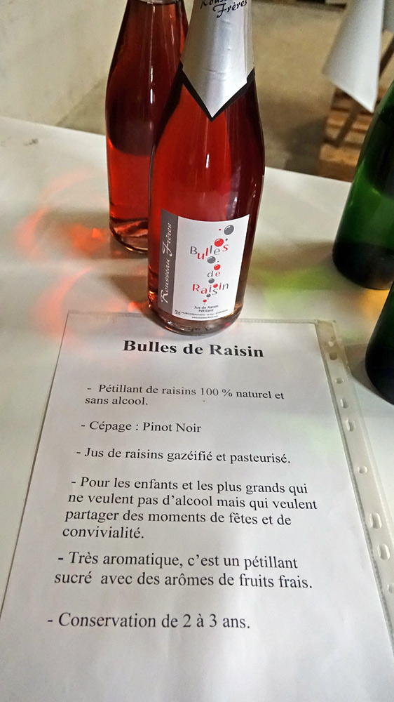 Bulles de raisin