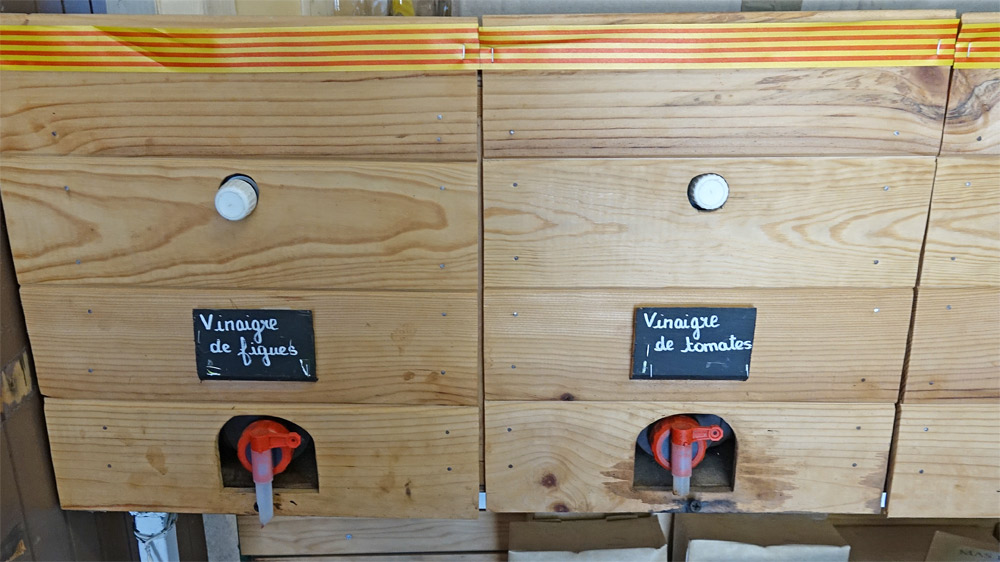 Vinaigres d'abricots "maison"
