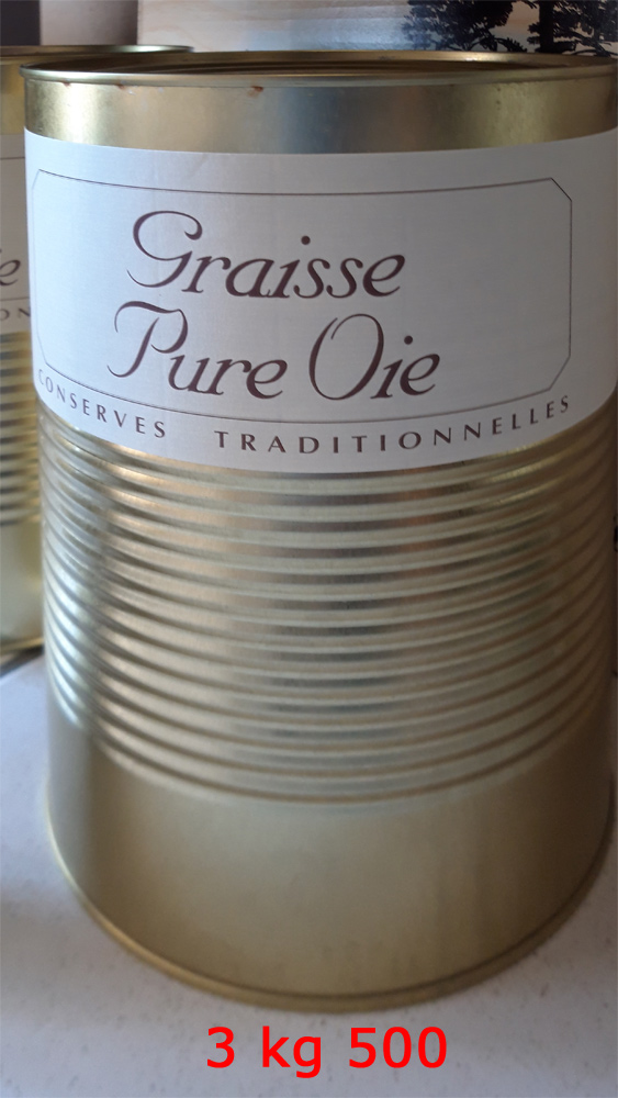 Graisse d'oie