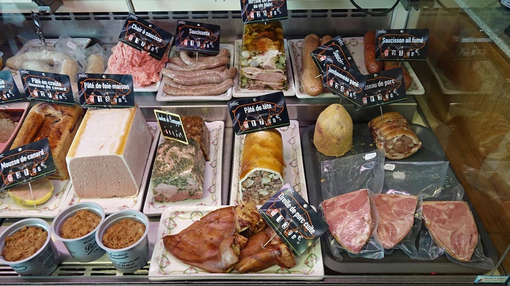 Rillettes, Oreille de cochon, 