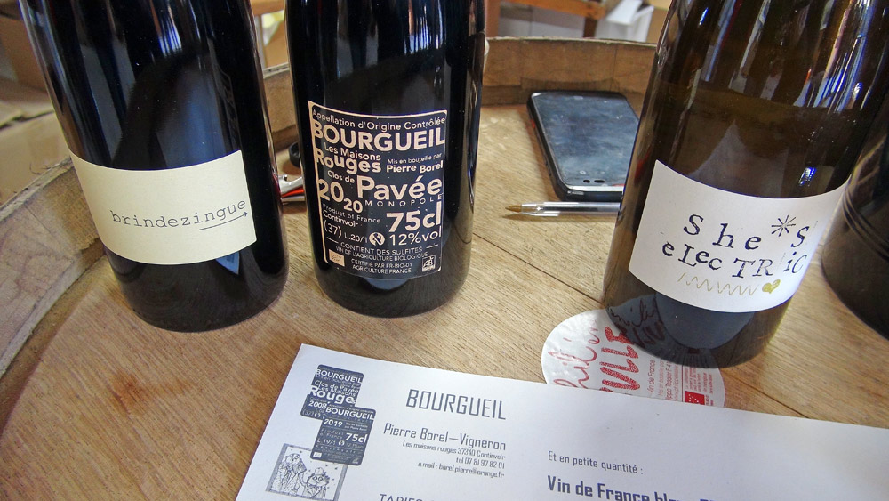 Bourgueil et Vin de France de Pierre Borel