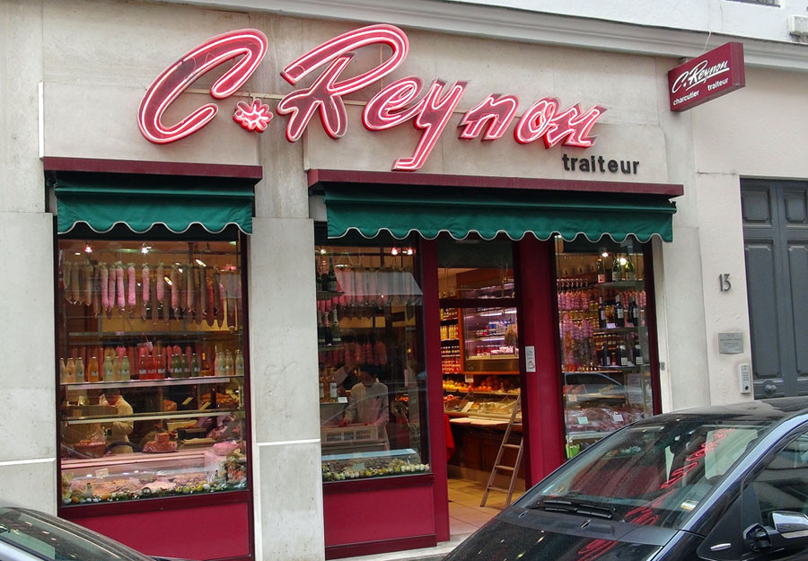 La vitrine le jour