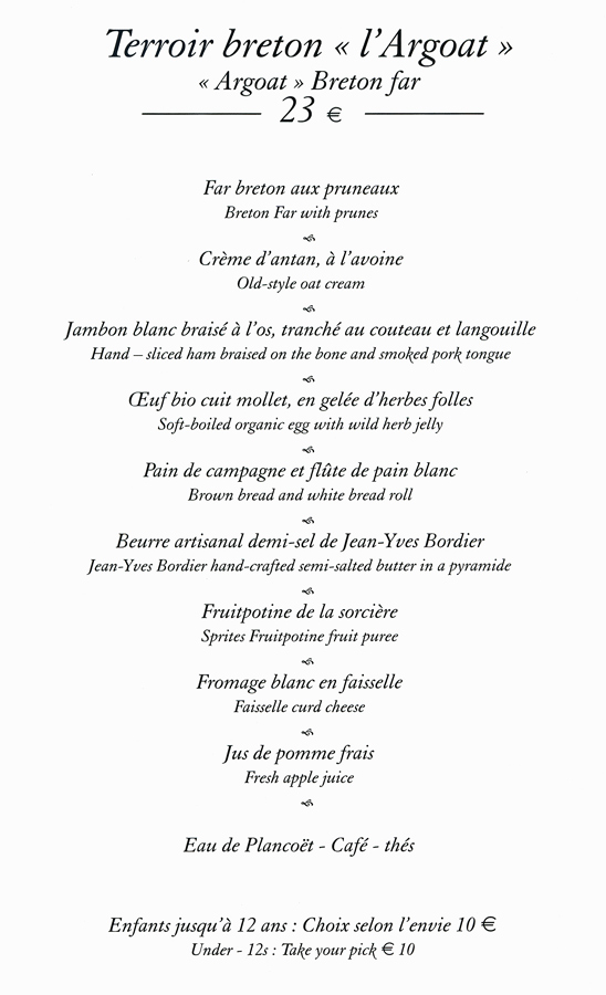 Terroir breton "l'Argoat"