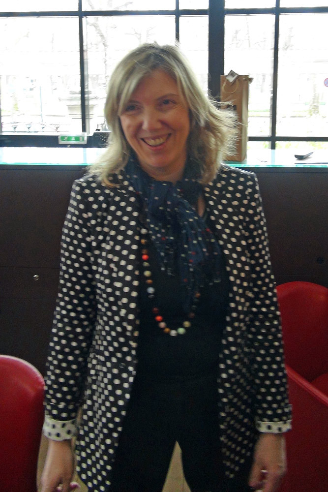 Martine Décoret, toujours souriante et aux petits soins ...