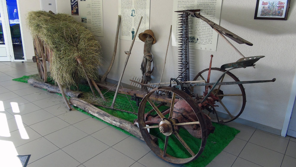 Exposition dans l'entrée