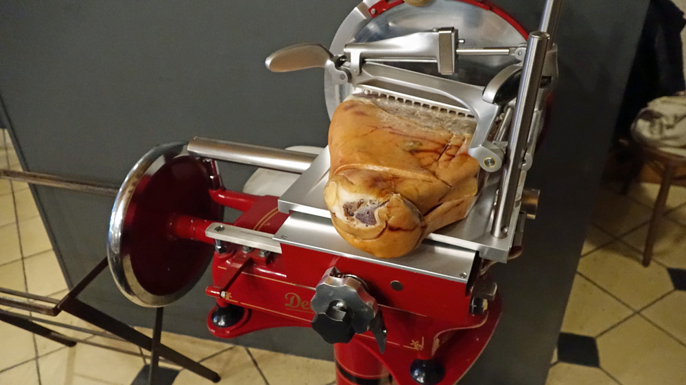 Trancheuse à jambon