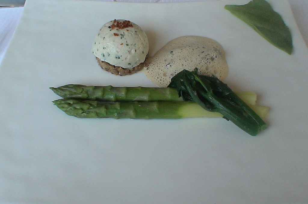 Asperges vertes et oeuf coulant, une tuerie