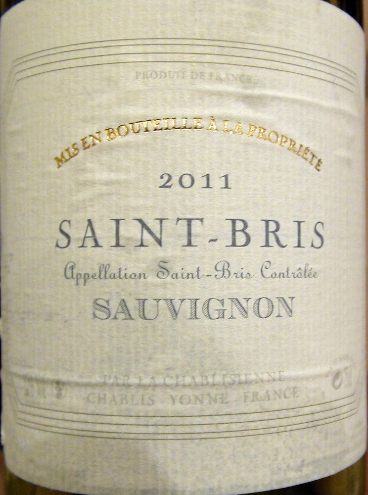 Saint-Bris Sauvignon 2011