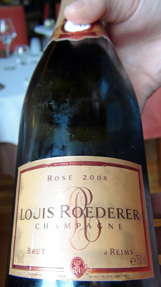 Champagne Roederer rosé 2008