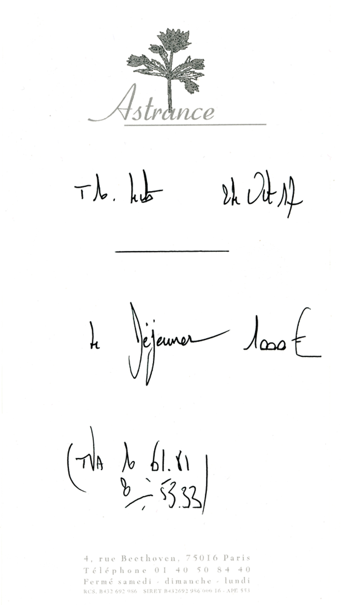 La note