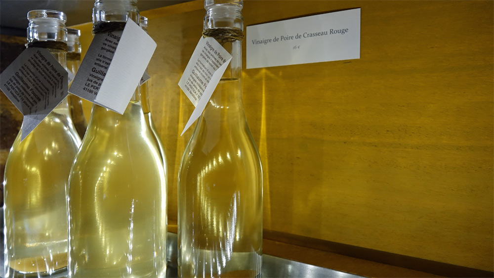 Vinaigre de Poire de Crasseau Rouge