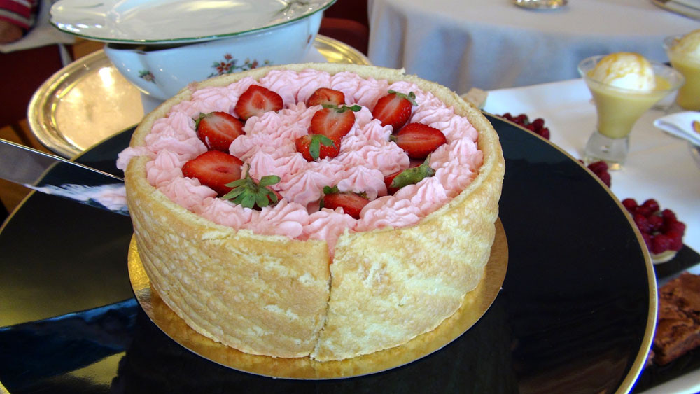 Charlotte aux fraises