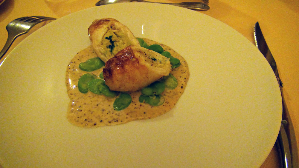 L'Andouillette de sandre à la moutarde