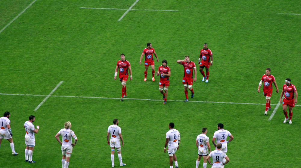 Le match est commencé