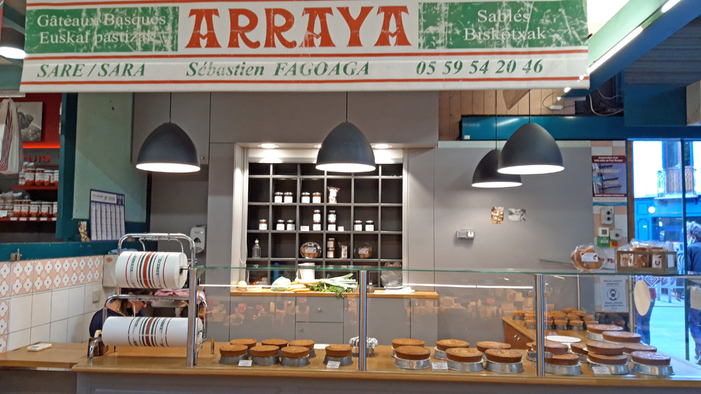 Arraya et ses gâteaux basques