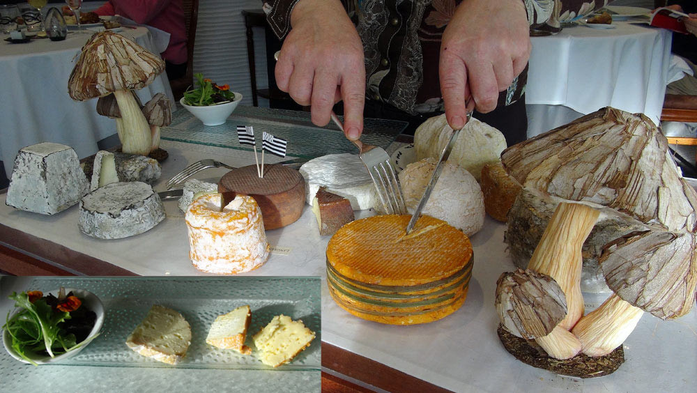 Le plateau de fromages et ma sélection