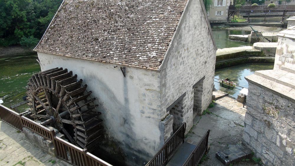 Moret-sur-Loing : le moulin, vu de plus près