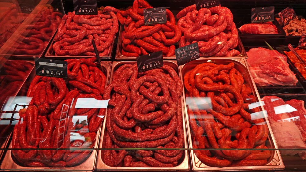 Merguez, Chorizo ...