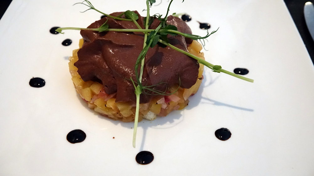 Boudin noir aux pommes revisité