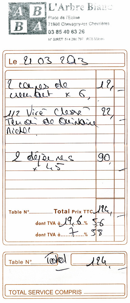 La note