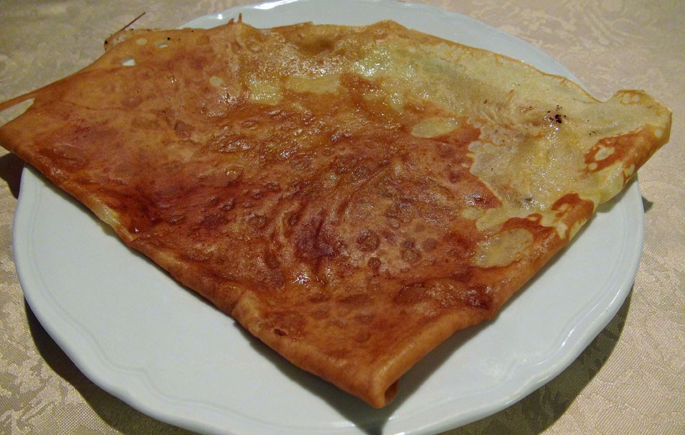 Crêpe au sucre