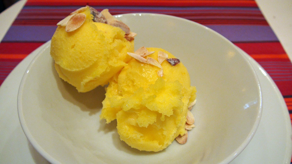 Sorbet clémentine de Corse